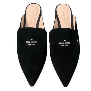 Kate Spade Black Mules